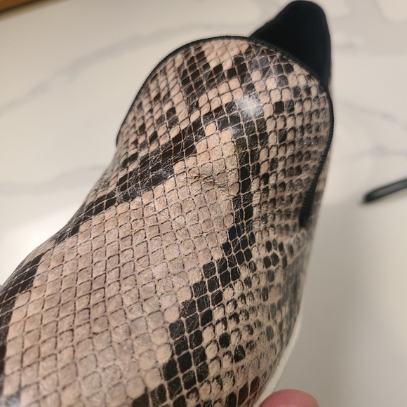 Stella McCartney Binx Python Slip-On Platform Shoes Size 36 - Picture 13 of 16